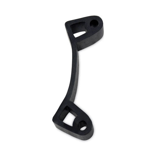 Rubber Tool Grips For Hygen Microfiber Cleaning Carts, Black.