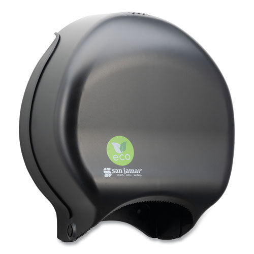 Ecological Green Tissue Dispenser, 16.75 X 5.25 X 12.25, Black.
