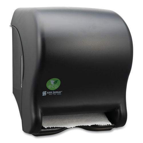Ecological Automatic Towel Dispenser, 9.1 X 14.4 X 11.8, Black.