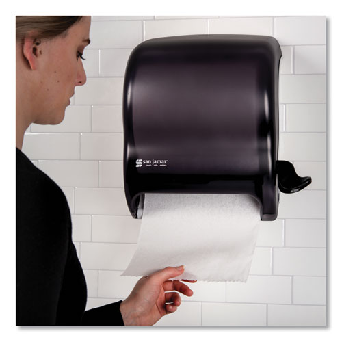 Element Lever Roll Towel Dispenser, Classic, 12.5 X 8.5 X 12.75, Black Pearl.