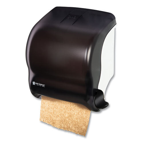 Element Lever Roll Towel Dispenser, Classic, 12.5 X 8.5 X 12.75, Black Pearl.