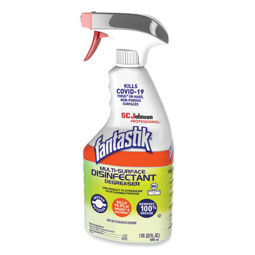 Multi-surface Disinfectant Degreaser, Herbal, 32 Oz Spray Bottle, 8/carton