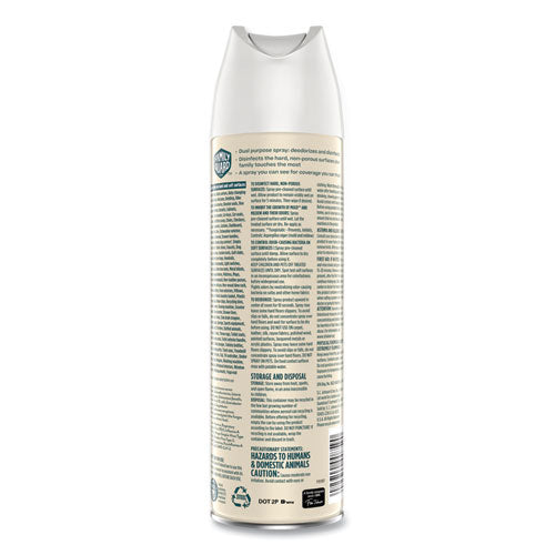 Disinfectant Spray, Citrus Scent, 17.5 Oz Aerosol Spray, 8/carton.