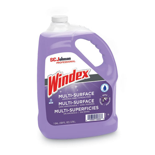 Non-ammoniated Glass/multi Surface Cleaner, Pleasant Scent, 128 Oz Bottle.