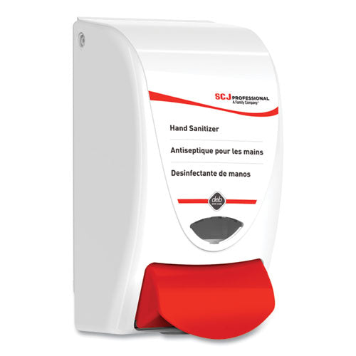 Hand Sanitizer Dispenser, 1 Liter Capacity, 4.92 X 4.6 X 9.25, White.