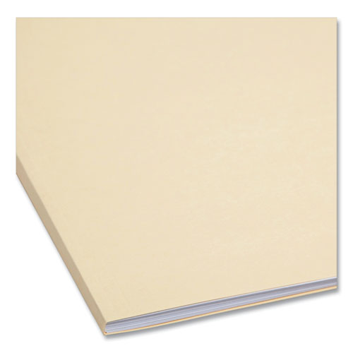 Top Tab Fastener Folders, 1/3-cut Tabs: Right, 0.75" Expansion, 2 Fasteners, Letter Size, Manila Exterior, 50/box