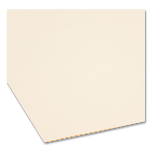 Top Tab Heavyweight Manila Fastener Folders,0.75" Expansion, 2 Fasteners, Letter Size, Manila Exterior, 50/box