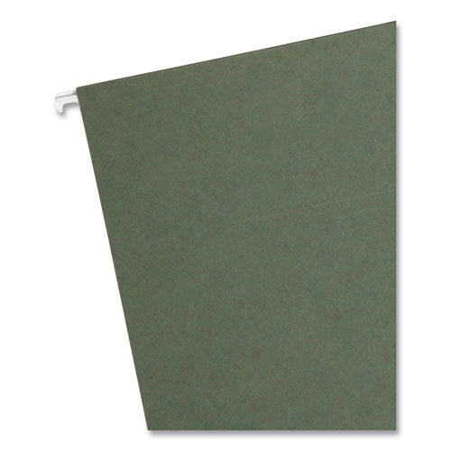 Box Bottom Hanging File Folders, 3" Capacity, Legal Size, Standard Green, 25/box.