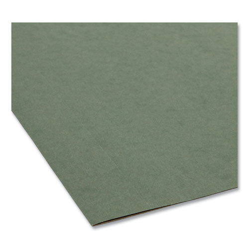 Box Bottom Hanging File Folders, 3" Capacity, Legal Size, Standard Green, 25/box.