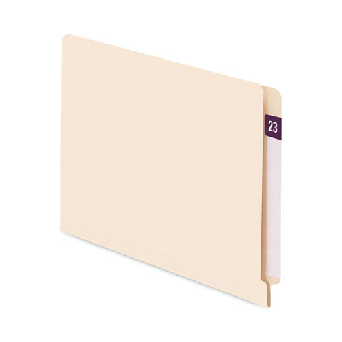 Yearly End Tab File Folder Labels, 23, 0.5 X 1, Purple, 25/sheet, 10 Sheets/pack.
