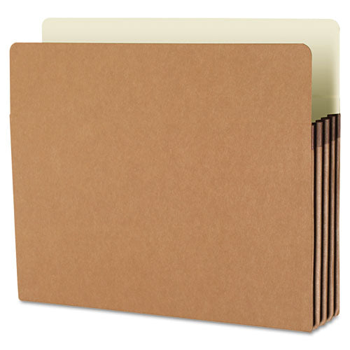 Redrope Drop Front File Pockets, 5.25" Expansion, Legal Size, Redrope, 50/box.