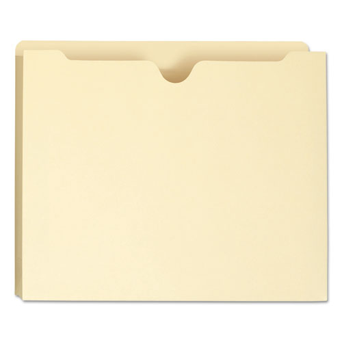 Manila File Jackets, 2-ply Straight Tab, Letter Size, Manila, 50/box.