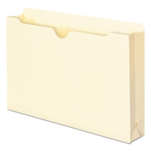 Manila File Jackets, 1-ply Straight Tab, Legal Size, Manila, 50/box.