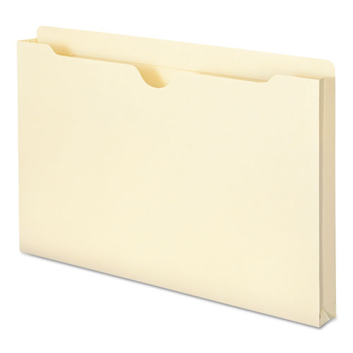 Manila File Jackets, 2-ply Straight Tab, Legal Size, Manila, 50/box.
