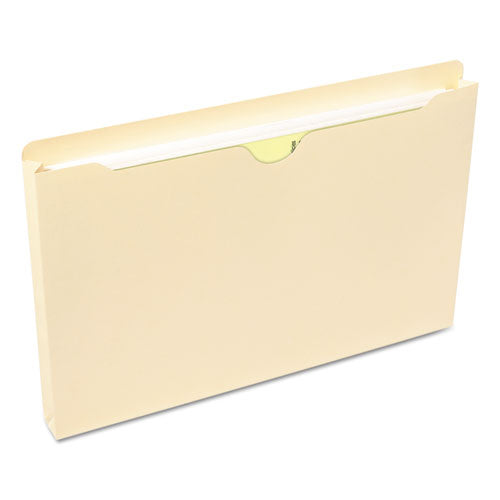 Manila File Jackets, 2-ply Straight Tab, Legal Size, Manila, 50/box.