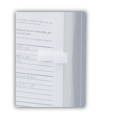 Poly Side-load Envelopes, Fold-over Closure, 9.75 X 11.63, Clear, 5/pack