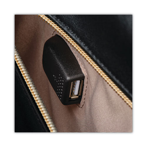 Mobile Solution Mobile Office Case, Fits Devices Up To 15.6", Nylon, 16.5 X 7 X 15.5, Black.