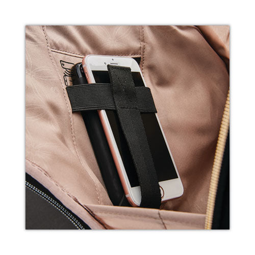 Mobile Solution Mobile Office Case, Fits Devices Up To 15.6", Nylon, 16.5 X 7 X 15.5, Black.