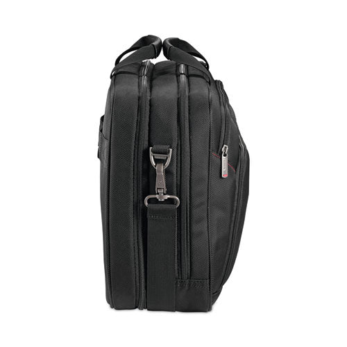 Xenon 3 Toploader Briefcase, Fits Devices Up To 15.6", Polyester, 16.5 X 4.75 X 12.75, Black.