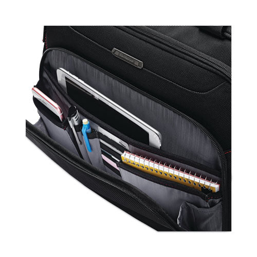 Xenon 3 Toploader Briefcase, Fits Devices Up To 15.6", Polyester, 16.5 X 4.75 X 12.75, Black.