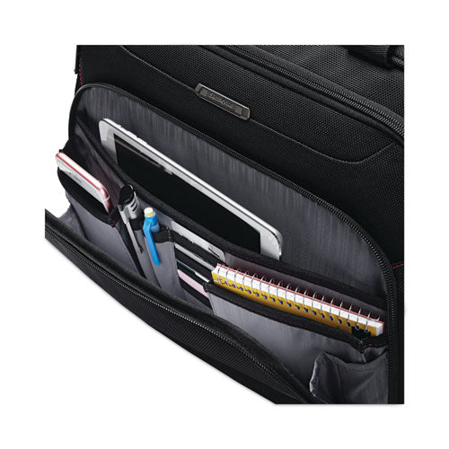 Xenon 3 Toploader Briefcase, Fits Devices Up To 15.6", Polyester, 16.5 X 4.75 X 12.75, Black