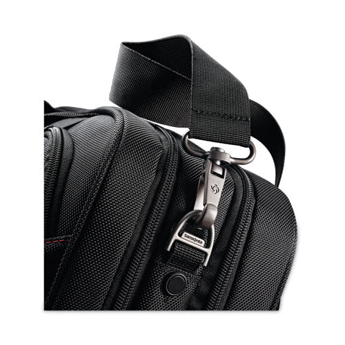 Xenon 3 Toploader Briefcase, Fits Devices Up To 15.6", Polyester, 16.5 X 4.75 X 12.75, Black.