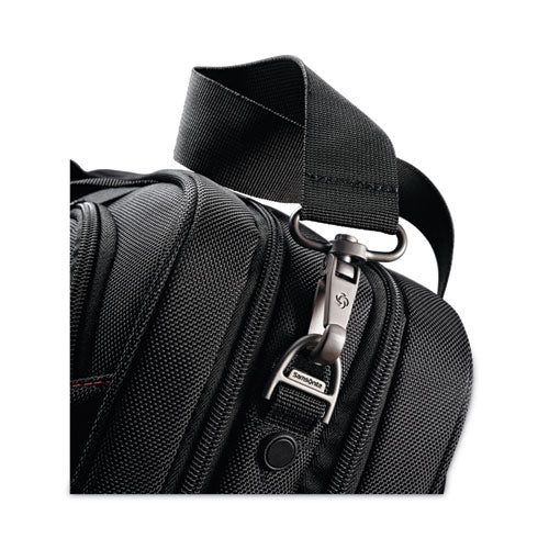 Xenon 3 Toploader Briefcase, Fits Devices Up To 15.6", Polyester, 16.5 X 4.75 X 12.75, Black