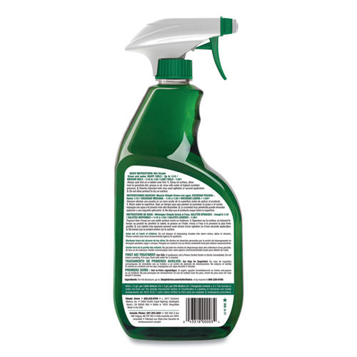 Industrial Cleaner And Degreaser, Concentrated, 24 Oz Spray Bottle, 12/carton