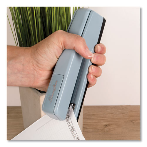 747 Classic Full Strip Stapler, 30-sheet Capacity, Sky Blue.