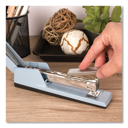 747 Classic Full Strip Stapler, 30-sheet Capacity, Sky Blue.