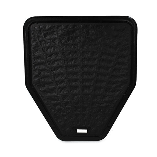Urinal Mat, 20.75 X 18.5, Black, 6/carton.