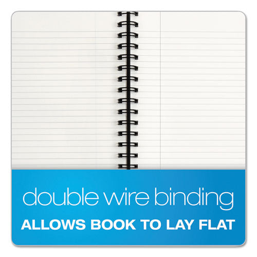 Royale Wirebound Business Notebooks, 1-subject, Medium/college Rule, Black/gray Cover, (96) 10.5 X 8 Sheets.