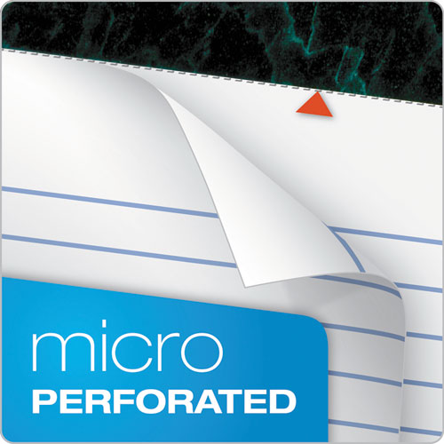 Docket Ruled Perforated Pads, Narrow Rule, 50 White 5 X 8 Sheets, 12/pack.