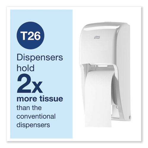 Advanced High Capacity Bath Tissue, Septic Safe,2-ply, White, 1,000 Sheets/roll, 36/carton