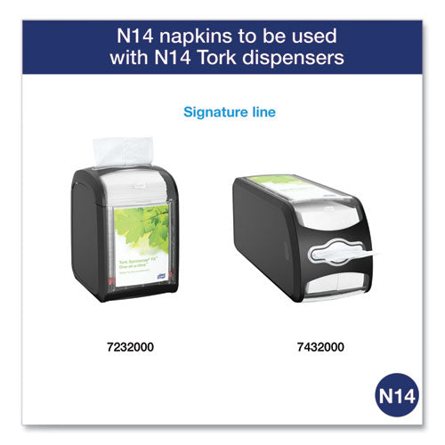 Xpressnap Fit Interfold Dispenser Napkins, 2-ply, 6.5 X 8.39, White, 120/pack, 36 Packs/carton