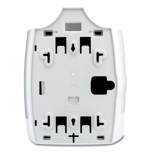 Contemporary Wall Mount Wipe Dispenser, 11 X 11 X 13, White.
