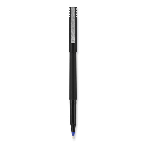 Roller Ball Pen, Stick, Extra-fine 0.5 Mm,Black Ink, Black Barrel, 36/pack