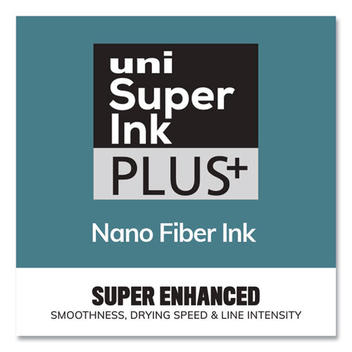 307 Gel Pen, Retractable, Fine 0.5 Mm, Blue Ink, Black Barrel, Dozen.