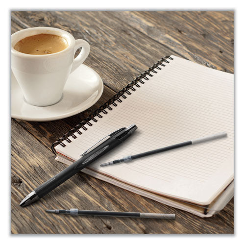 Refill For Jetstream Rt Pens, Bold Conical Tip, Black Ink, 2/pack.