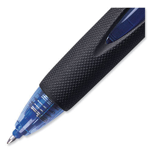 Power Tank Rt Ballpoint Pen, Retractable,Bold 1 Mm, Blue Ink, Translucent Blue/black Barrel, Dozen