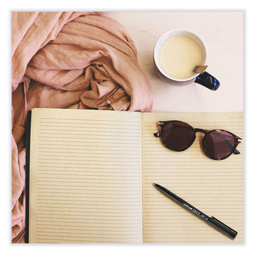 Onyx Roller Ball Pen, Stick, Fine 0.7 Mm, Red Ink, Black/red Barrel, Dozen.