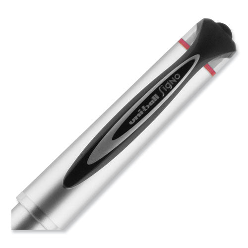 207 Impact Gel Pen, Stick, Bold 1 Mm, Red Ink, Black Barrel