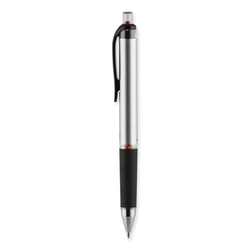 207 Impact Gel Pen, Retractable, Bold 1 Mm, Red Ink, Black/red Barrel.