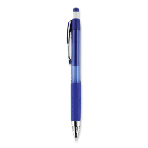 207 Mechanical Pencil, 0.7 Mm, Hb (#2), Black Lead, Blue Barrel, Dozen.