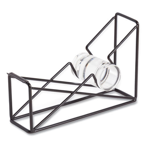 Vena Tape Dispenser, 1" Core, Metal, Black.