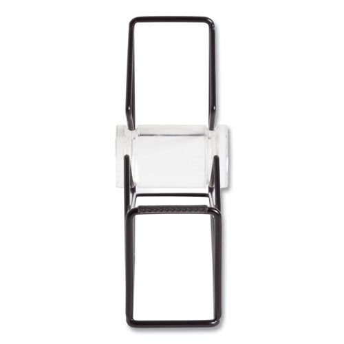 Vena Tape Dispenser, 1" Core, Metal, Black.