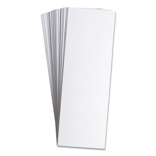 Data Card Replacement, 3 X 1.75, White, 500/pack