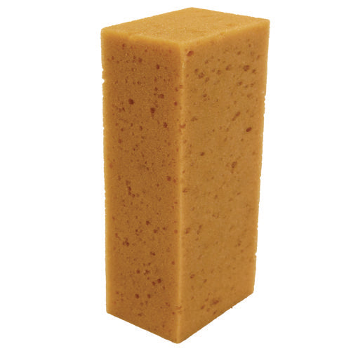 Fixi-clamp Sponge, 3.75" X 8.5" X 2.75" Thick, Yellow.
