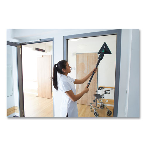 Glass Cleaning Pads, 10.25" X 9", Green, 5/pack.