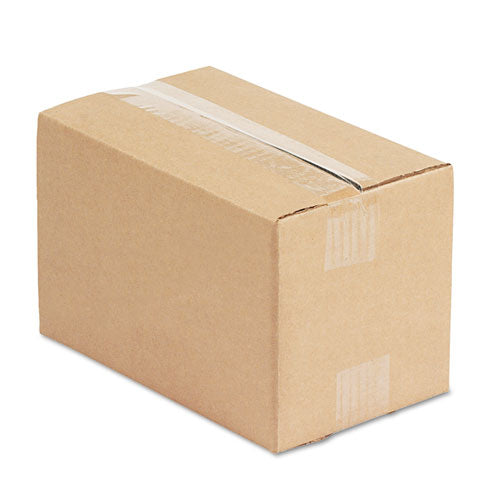 Fixed-depth Corrugated Shipping Boxes,Regular Slotted Container (rsc), 6" X 10" X 6", Brown Kraft, 25/bundle